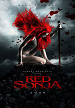 La locandina del film Red Sonja