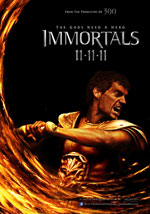 La locandina del film Immortali: Immortals
