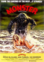 La locandina del film Monster, esseri ignoti dai profondi abissi