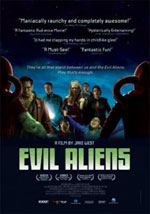 La locandina del film Evil Aliens