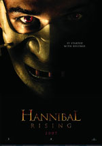 La locandina del film Hannibal Lecter  Le origini del male
