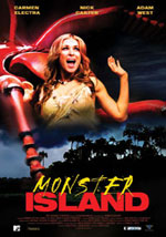 La locandina del film Monster Island