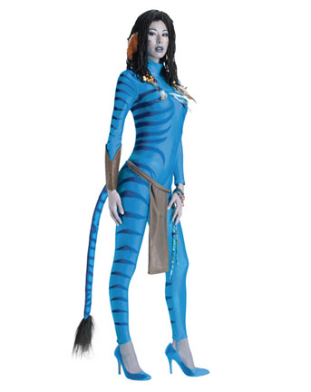 Un abito in maschera di Halloween per donna da Avatar Neytiri