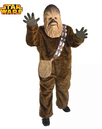 Un abito in maschera di Halloween per bambino da Chewbacca