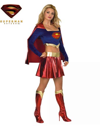 Un abito in maschera di Halloween per donna da Supergirl