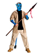 Un vestito per uomini da Jake Sully di Avatar per Halloween