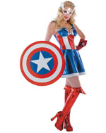 Un costume da Capitan America per Halloween