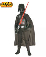 Un costume da bambino da Darth Vader per Halloween