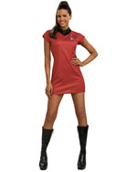Un vestito da Uhara di Star Trek per Halloween