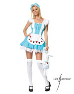 Un costume da Alice nel Paese delle Meraviglie per Halloween