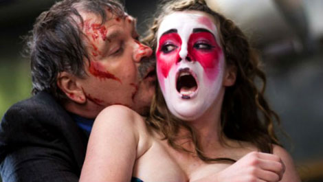 Un fotogramma del film Stage Fright
