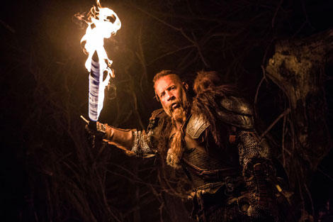 Un fotogramma del film horror The Last Witch Hunter: L'ultimo Cacciatore di Streghe