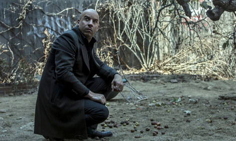 Un fotogramma del film horror The Last Witch Hunter: L'ultimo Cacciatore di Streghe