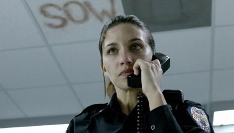Un fotogramma del film horror Last Shift (2015)