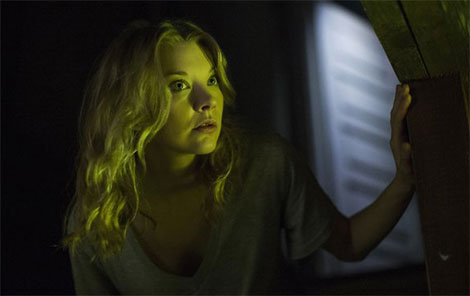 L'attrice Natalie Dormer in un fotogramma del film The Forest