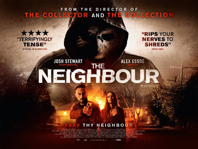 La locadina inglese della pellicola horror The Neighbor