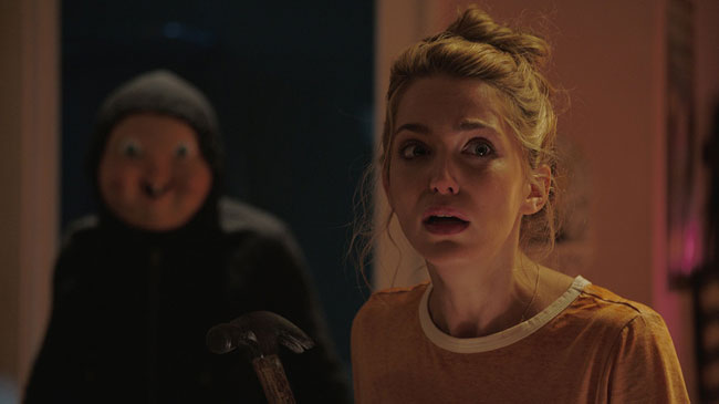 Un fotogramma del film horror Happy Death Day
