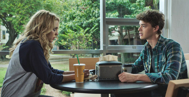 Un fotogramma del film horror Happy Death Day