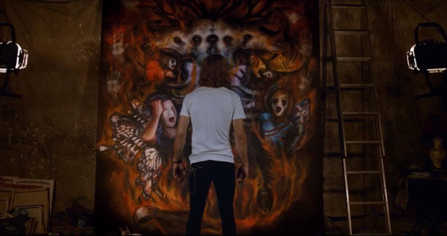 Un fotogramma del film horror The Devil's Candy