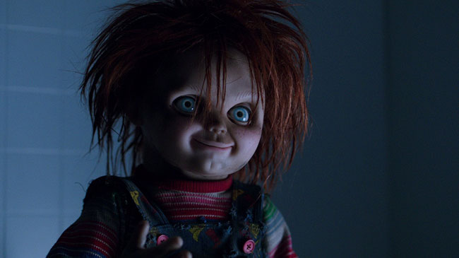 Un fotogramma del film horror Il Culto di Chucky