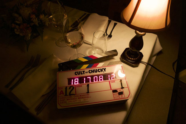 Un fotogramma del film horror Il Culto di Chucky