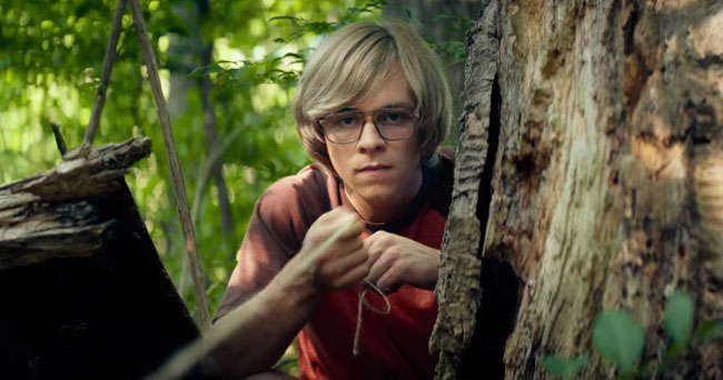 Un fotogramma del film horror My Friend Dahmer