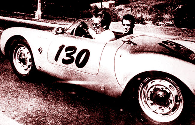 James Dean e la sua Little Bastard, amore (maledetto) a prima vista
