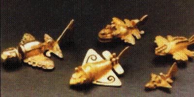 I Monili d'oro dei Sinù, aerei nella Colombia antica?