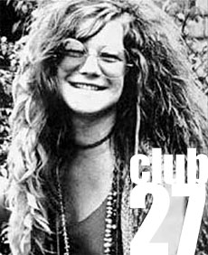 Janis Joplin e il Club 27