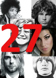 La maledizione dei musicisti di 27 anni: il Club 27 e il Club J La maledizione dei musicisti di 27 anni: il Club 27 e il Club J