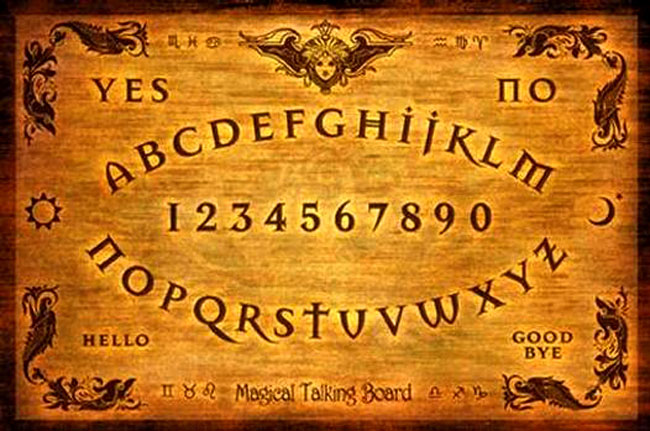 Una normale tavoletta Ouija