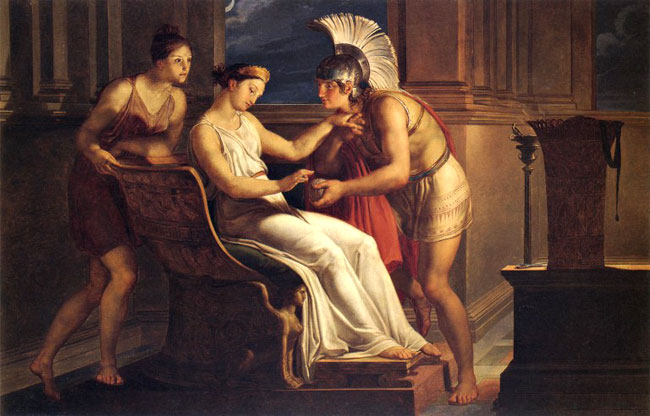 Teseo, Arianna e il rotolo di filo per uscire dal labirinto
