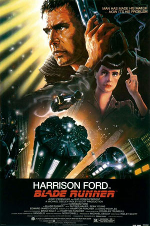 La locandina del film Blade Runner