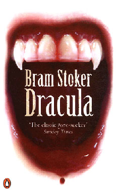 Una copertina di un'edizione del Dracula di Bram Stoker