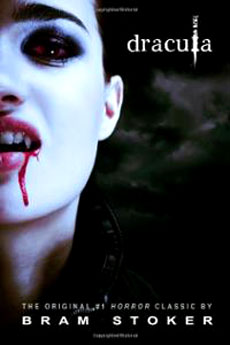 Una copertina di un'edizione del Dracula di Bram Stoker