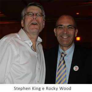 Stephen King e Rocky Wood