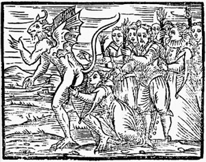 Seguaci del demonio a un sabba