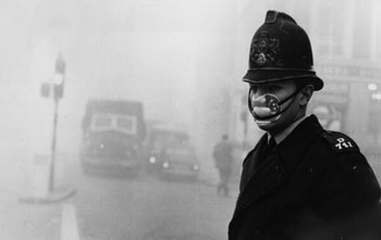 Grande Smog di Londa del 1952, respirare era difficile