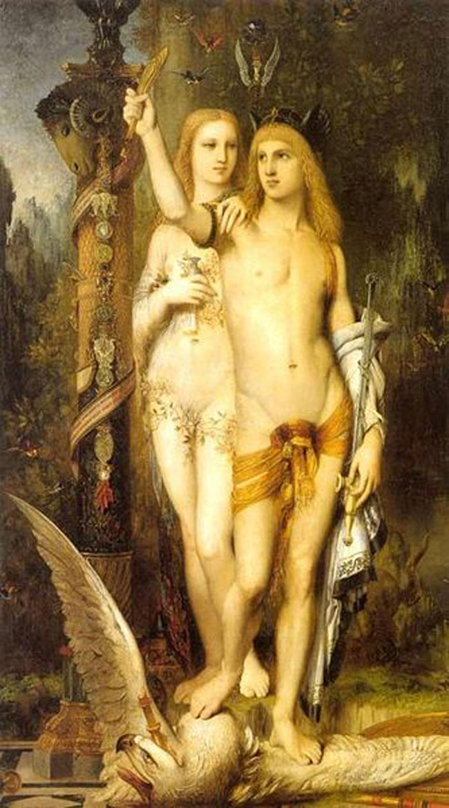 Medea e Giasone ritratti da Gustave Moreau