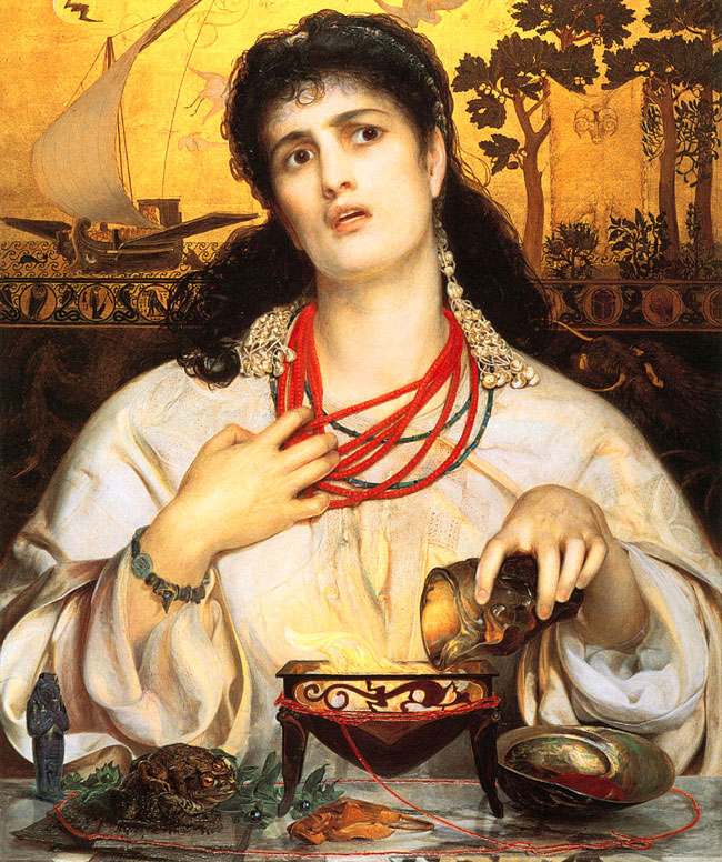 Medea ritratta da Anthony Frederick Augustus Sandys