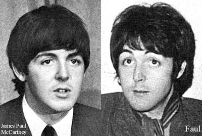 Un confronta tra due Paul McCartney