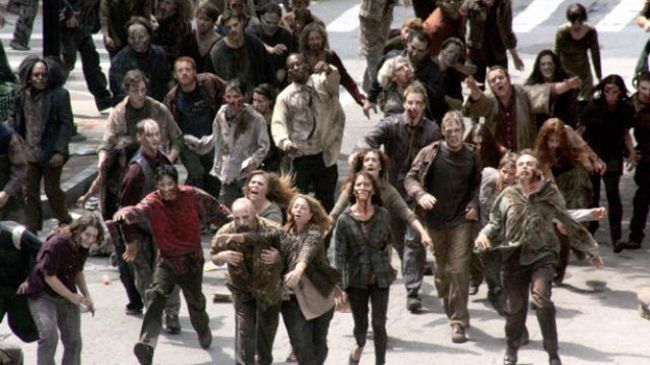 Gli zombie avanzano e non si fermano mai