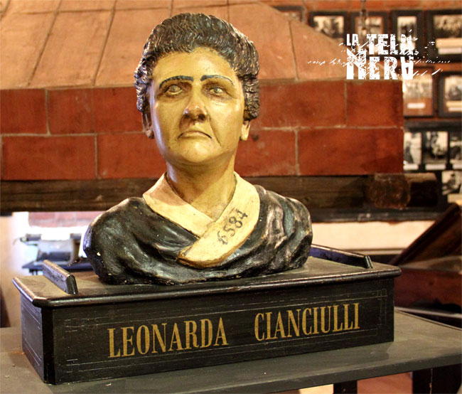 Il busto della serial killer Leonarda Cianciulli