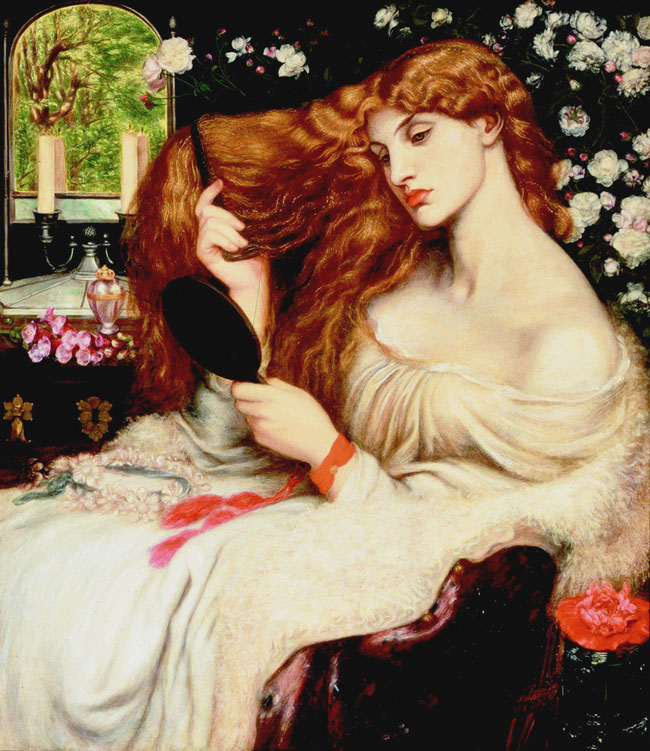 Lady Lilith, un dipinto di Dante Gabriele Rossetti