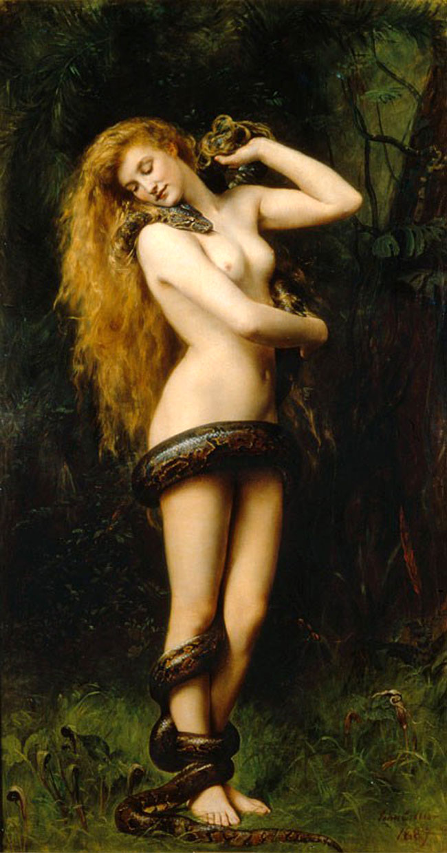 Lilith nel dipinto di John Collier