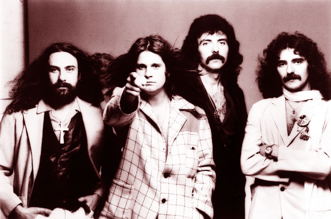 Ozzy Osbourne nei Black Sabbath