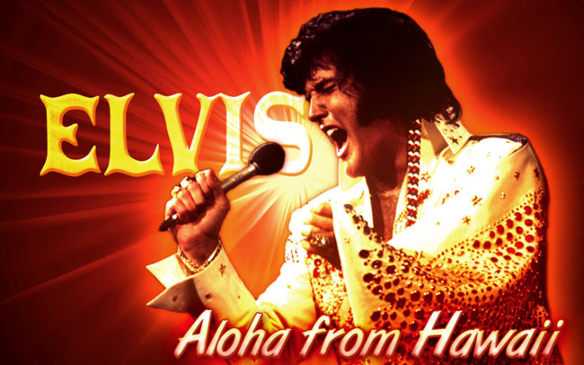 Una foto del Re del Rock'n'Roll, Elvis Presley
