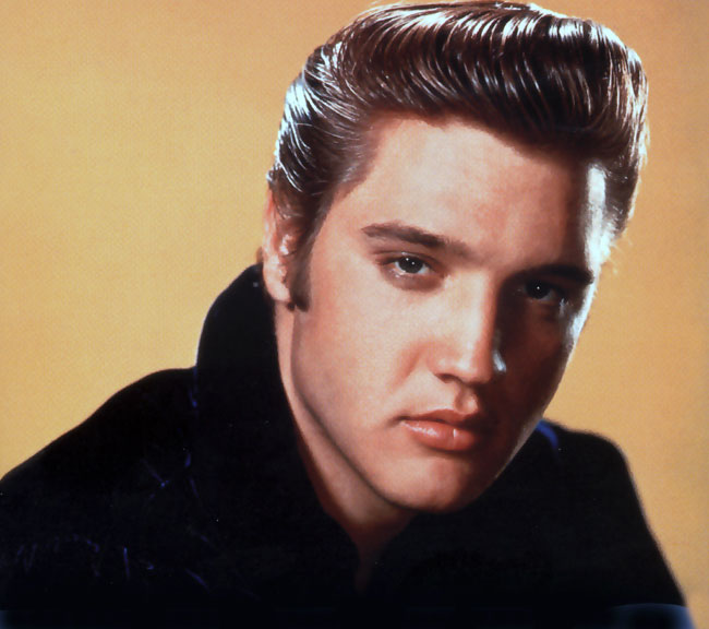 Una foto del Re del Rock'n'Roll, Elvis Presley