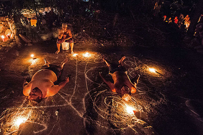 Una cerimonia di Santeria cubana, tra mistero e magia