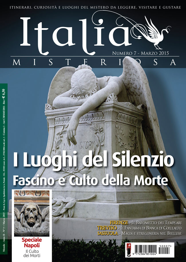 La copertina del numero 7 di marzo 2015 del magazine Italia Misteriosa
